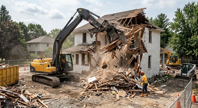 Home Demolition Service in South Houston, TX