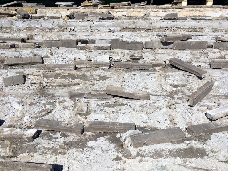 Porch Demolition detail